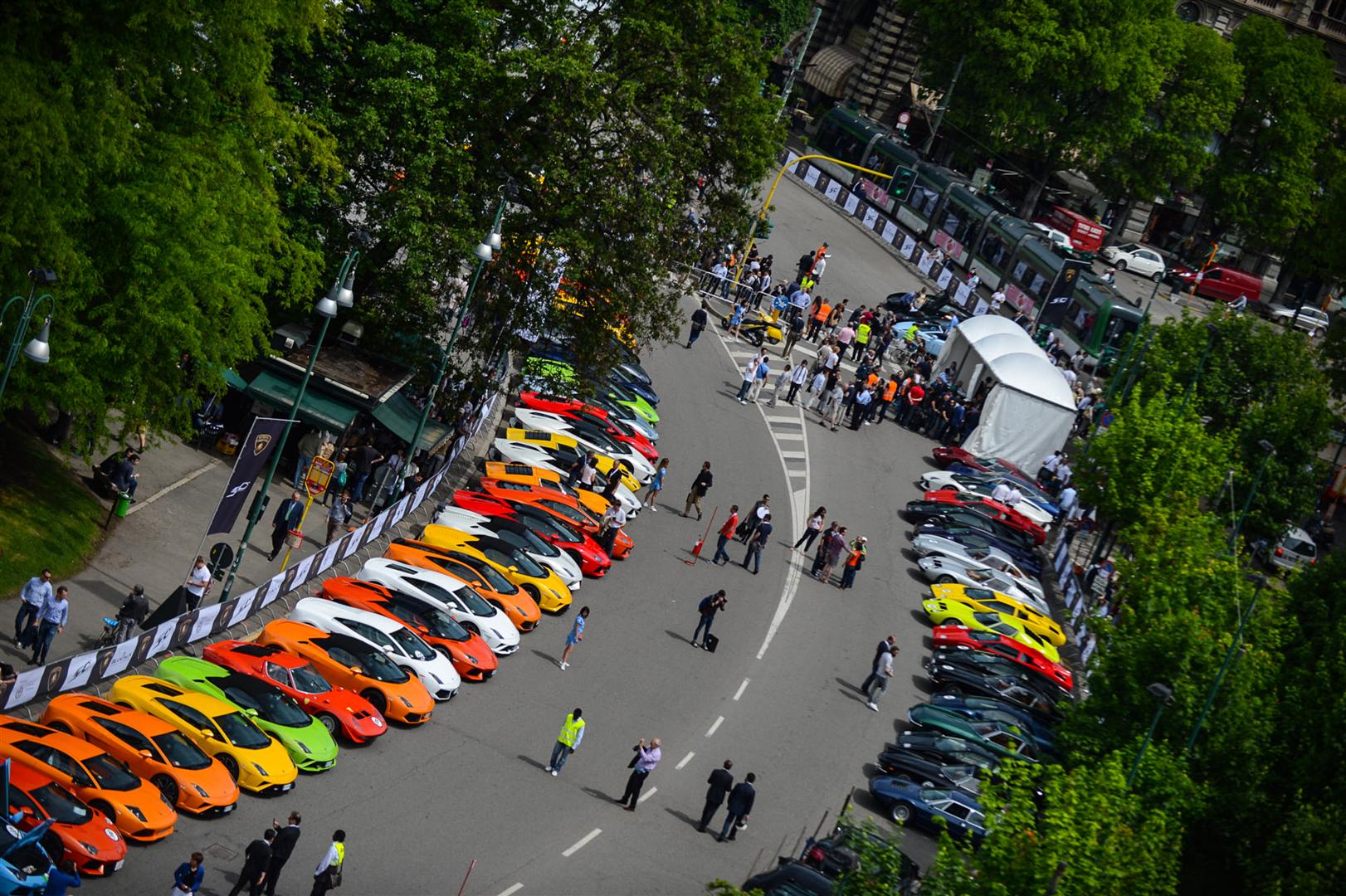POLO Magazine motoring Lamborghini 50th Anniversary - Grande Giro 55